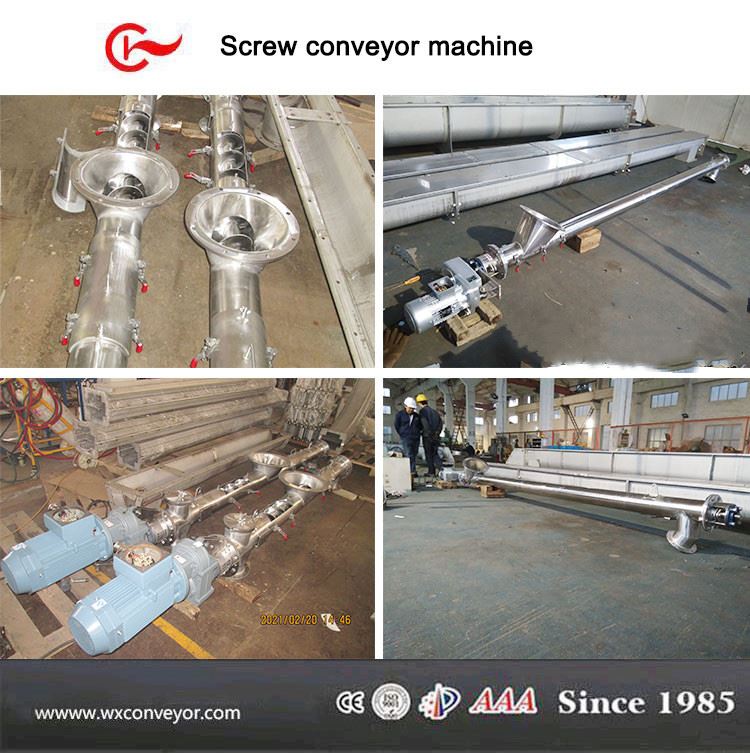 Vertical Screw Conveyor Machine